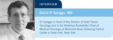 David R Spriggs, MD